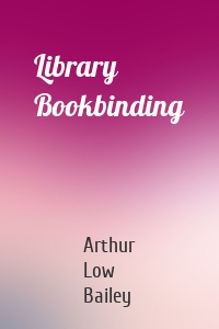 Library Bookbinding