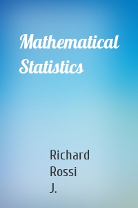 Mathematical Statistics