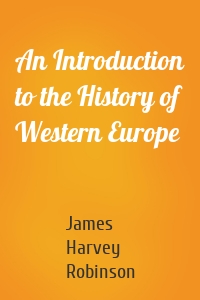An Introduction to the History of Western Europe