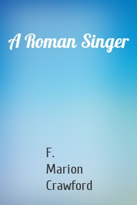 A Roman Singer