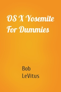 OS X Yosemite For Dummies