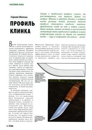 Обложка книги «Профиль клинка» — Журнал Прорез, Сергиуш Митин