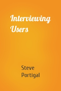 Interviewing Users