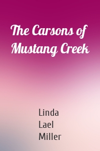 The Carsons of Mustang Creek