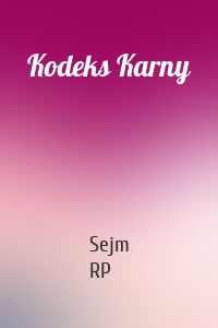 Kodeks Karny