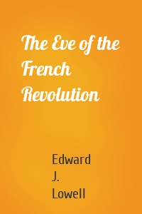 The Eve of the French Revolution