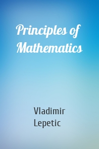 Principles of Mathematics