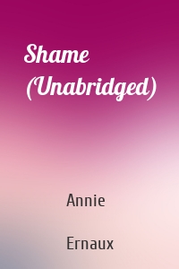 Shame (Unabridged)