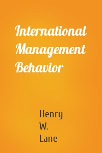 International Management Behavior