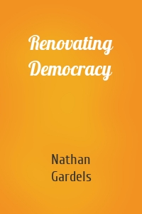 Renovating Democracy