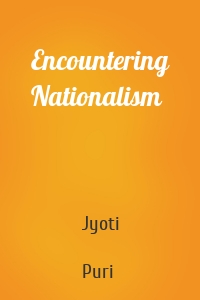 Encountering Nationalism