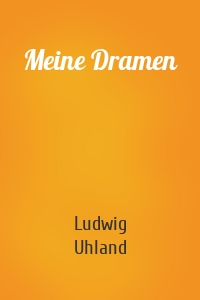 Meine Dramen