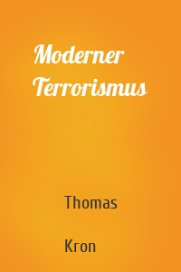 Moderner Terrorismus