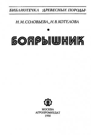 Обложка книги «Боярышник» — Наталья Соловьева, Наталья Котелова