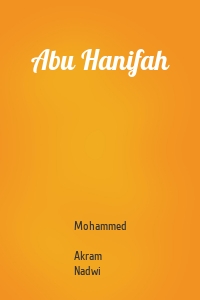 Abu Hanifah