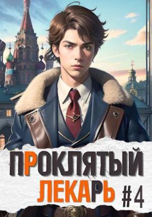 Обложка книги «Проклятый Лекарь IV» — Артемий Скабер
