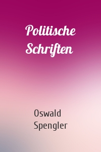 Politische Schriften