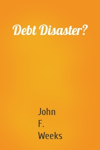 Debt Disaster?