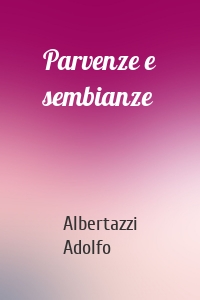 Parvenze e sembianze