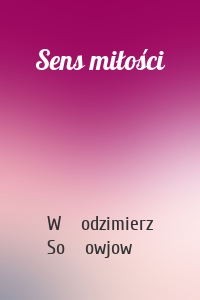 Sens miłości