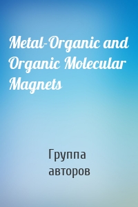 Metal-Organic and Organic Molecular Magnets