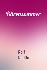 Bärensommer