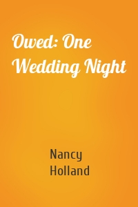 Owed: One Wedding Night