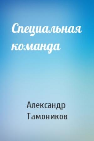 Обложка книги «Специальная команда» — Александр Тамоников