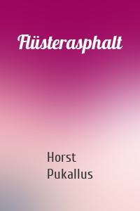 Flüsterasphalt