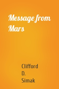 Message from Mars