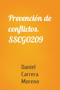 Prevención de conflictos. SSCG0209