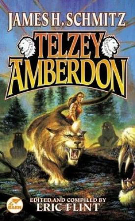 Обложка книги «Телзи Амбердон» — Джеймс Шмиц