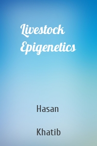 Livestock Epigenetics