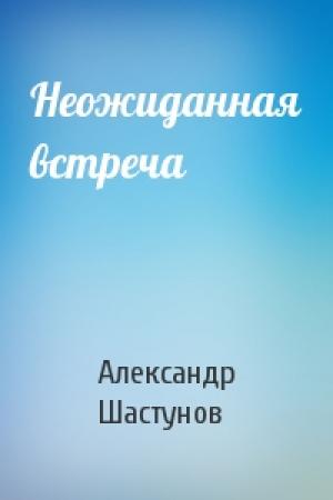 Обложка книги «Неожиданная встреча» — Александр Шастунов