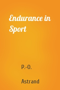 Endurance in Sport