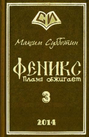 Обложка книги «Пламя обжигает» — Максим Субботин