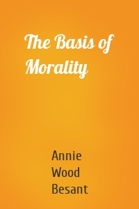 The Basis of Morality