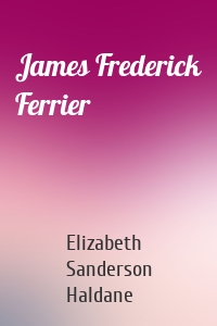 James Frederick Ferrier