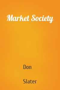 Market Society