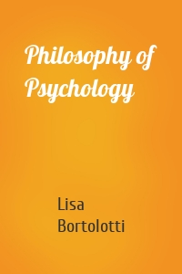 Philosophy of Psychology