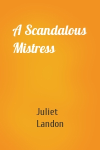 A Scandalous Mistress