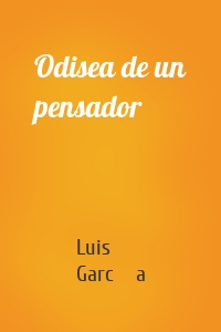 Odisea de un pensador