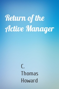 Return of the Active Manager