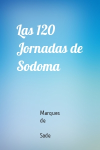 Las 120 Jornadas de Sodoma