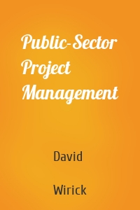 Public-Sector Project Management