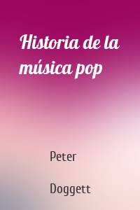 Historia de la música pop