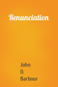 Renunciation