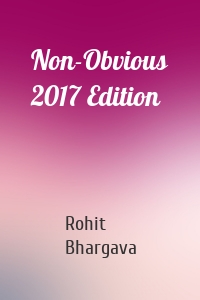 Non-Obvious 2017 Edition