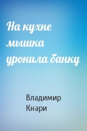 Обложка книги «На кухне мышка уронила банку» — Владимир Кнари