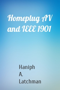 Homeplug AV and IEEE 1901